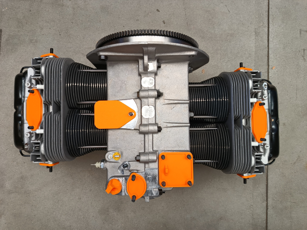 Abdeckung für Motoröffnungen bei Motorinstandsetzung Tuning VW Käfer Bus T1 T2 Karmann Typ1 Motor Doppelkanal / Abdichtung Shortblock sauberes arbeiten